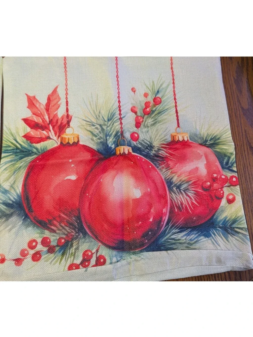 NEW Four Pack of Holiday Themed Throw Pillow Covers